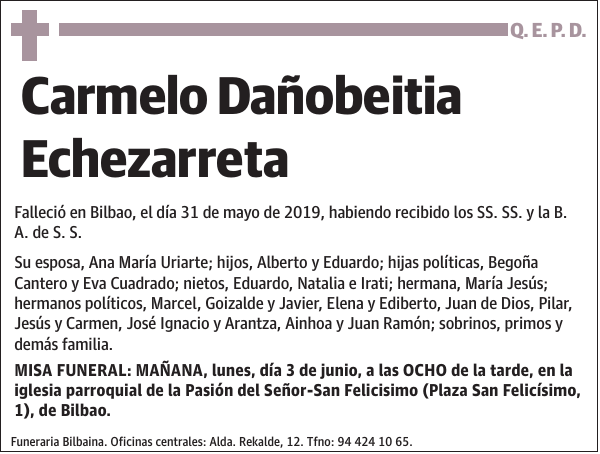 Carmelo Dañobeitia Echezarreta