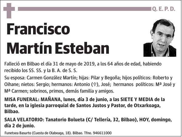 Francisco Martín Esteban