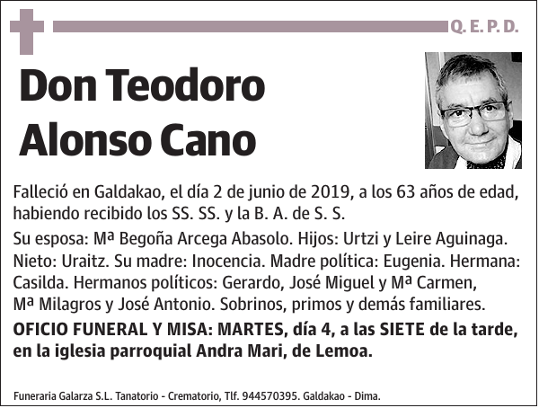 Teodoro Alonso Cano