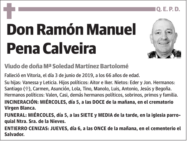 Ramón Manuel Pena Calveira