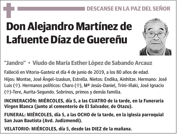 Alejandro Martínez de Lafuente Díaz de Guereñu