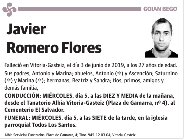 Javier Romero Flores