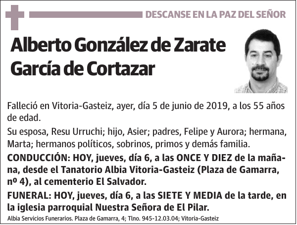 Alberto González de Zarate García de Cortazar