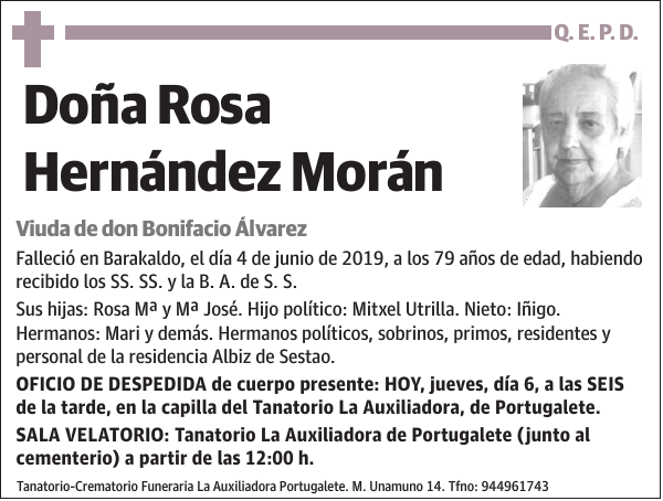 Rosa Hernández Morán