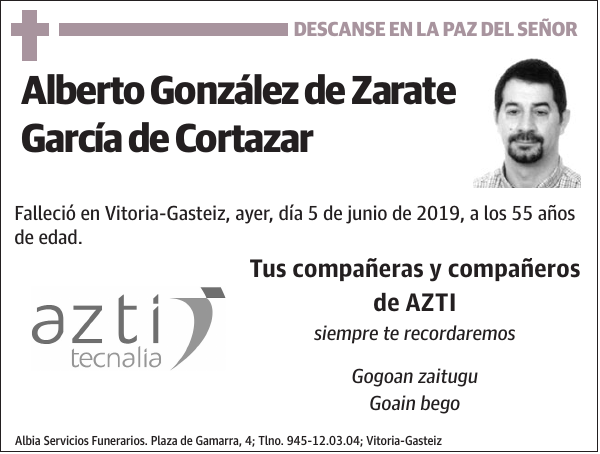 Alberto González de Zarate García de Cortazar