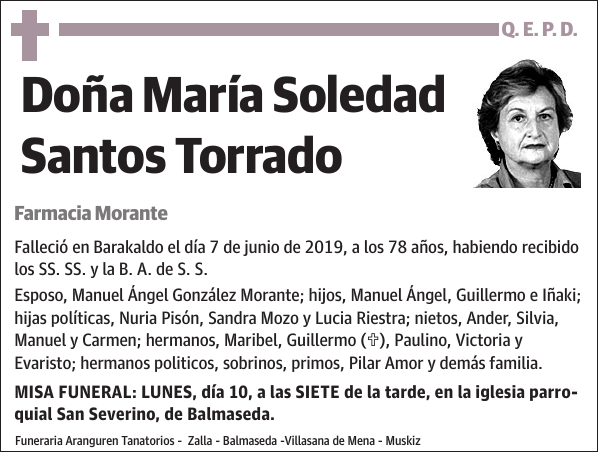 María Soledad Santos Torrado