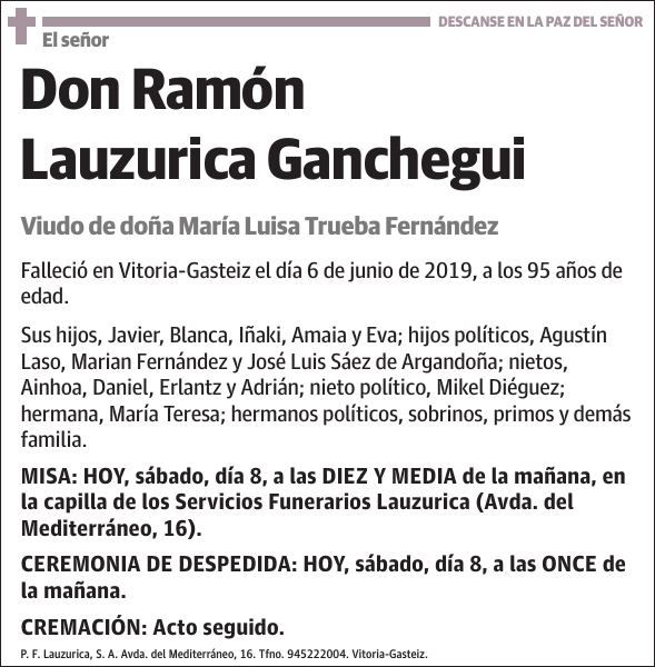 Ramón Lauzurica Ganchegui