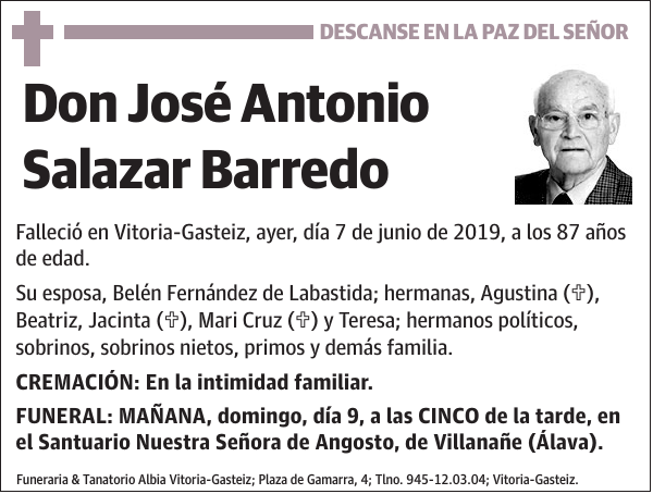 José Antonio Salazar Barredo