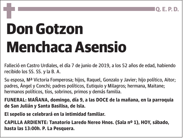 Gotzon Menchaca Asensio