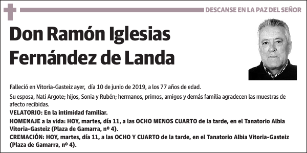 Ramón Iglesias Fernández de Landa