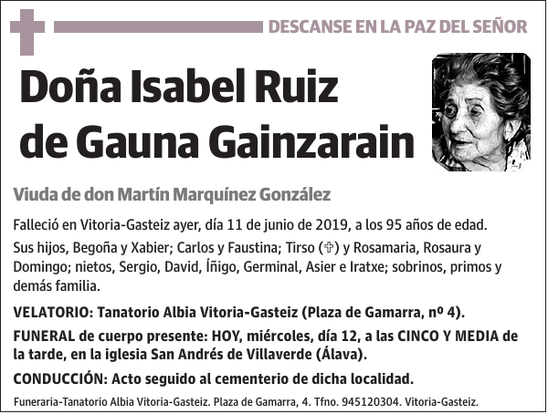 Isabel Ruiz de Gauna Gainzarain