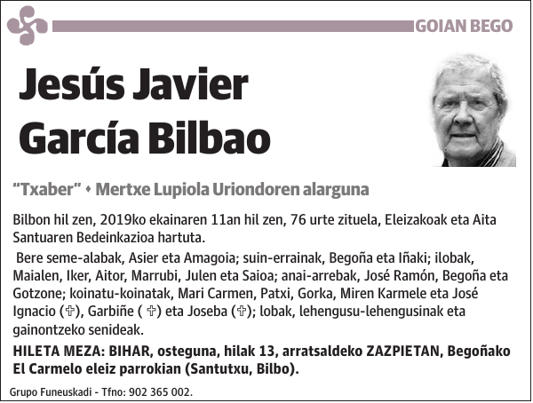 Jesús Javier García Bilbao