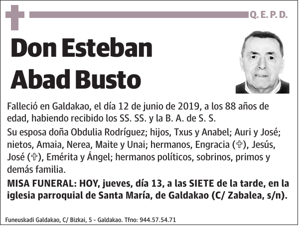 Esteban Abad Busto