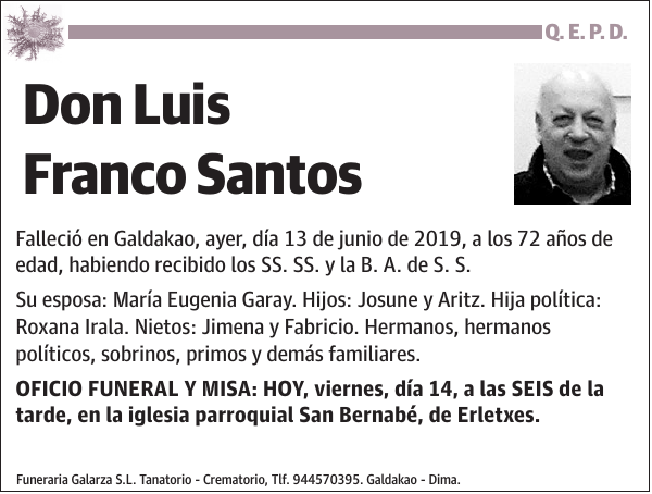 Luis Franco Santos