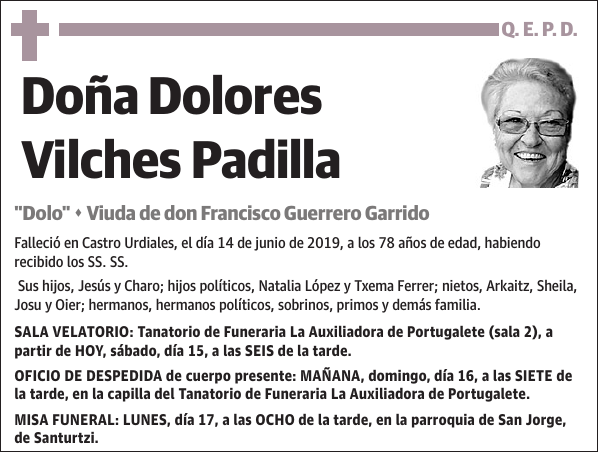 Dolores Vilches Padilla