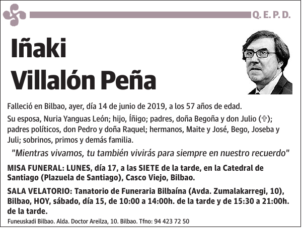 Iñaki Villalón Peña