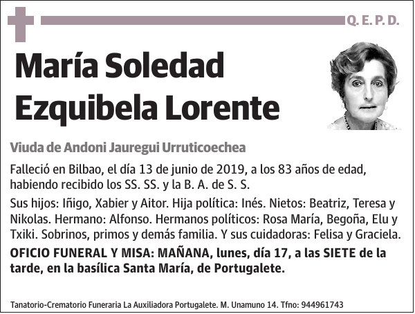 María Soledad Ezquibela Lorente