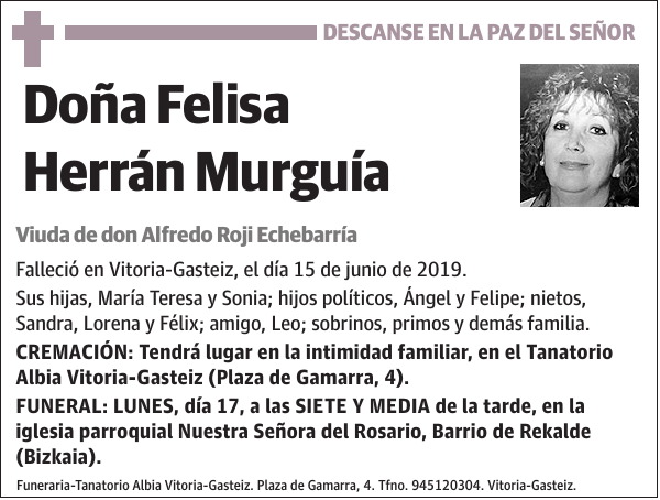 Felisa Herrán Murguía