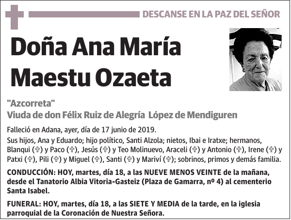 Ana María Maestu Ozaeta