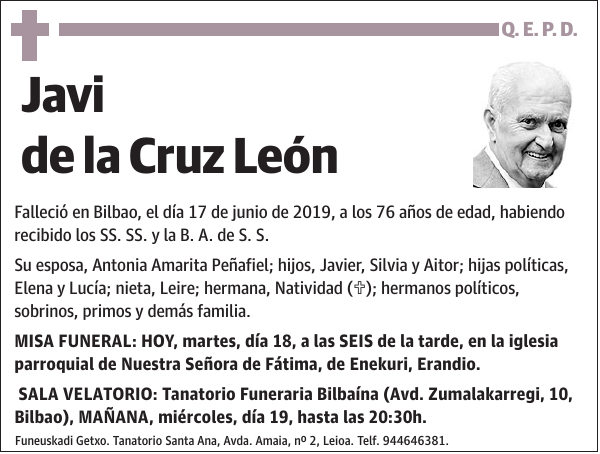 Javi de la Cruz León