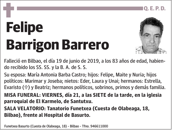 Felipe Barrigon Barrero