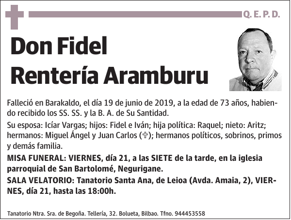 Fidel Rentería Aramburu