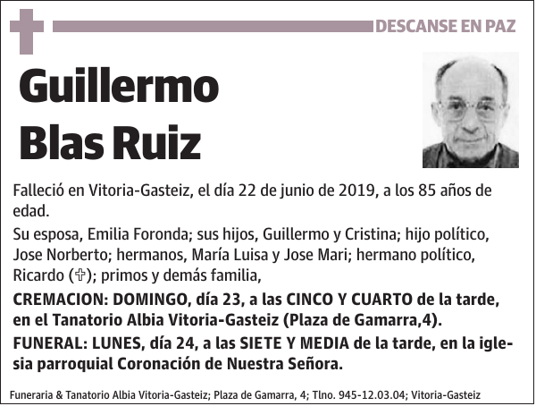 Guillermo Blas Ruiz