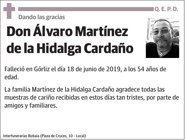 Álvaro Martínez de la Hidalga Cardaño