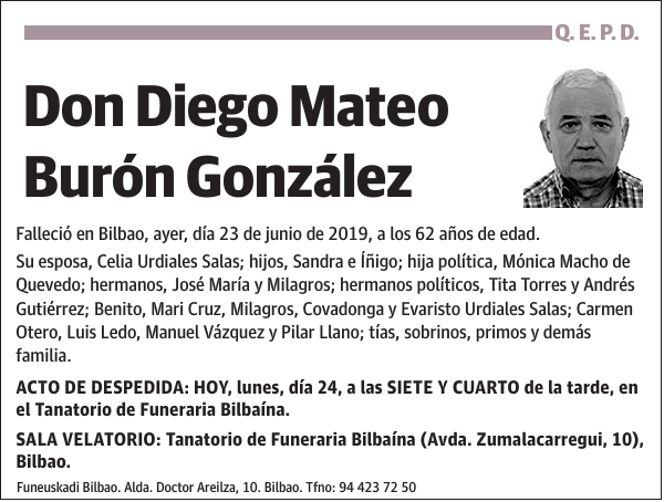 Diego Mateo Burón González