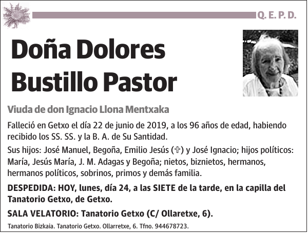 Dolores Bustillo Pastor