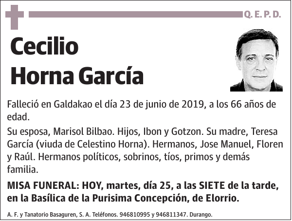 Cecilio Horna García