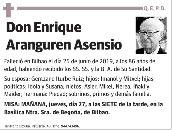 Enrique Aranguren Asensio