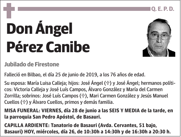 Ángel Pérez Canibe