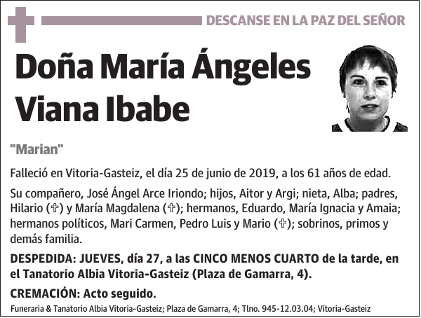 María Ángeles Viana Ibabe