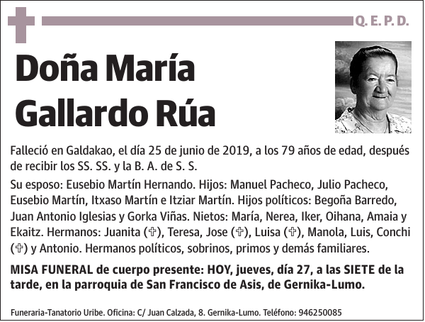 María Gallardo Rúa