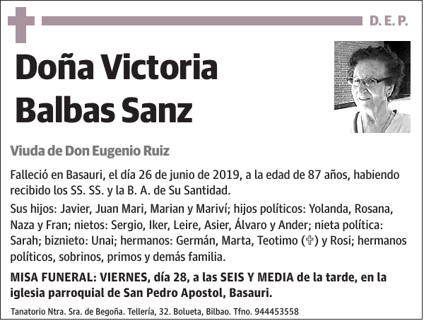 Victoria Balbas Sanz