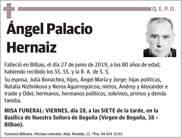 Ángel Palacio Hernaiz