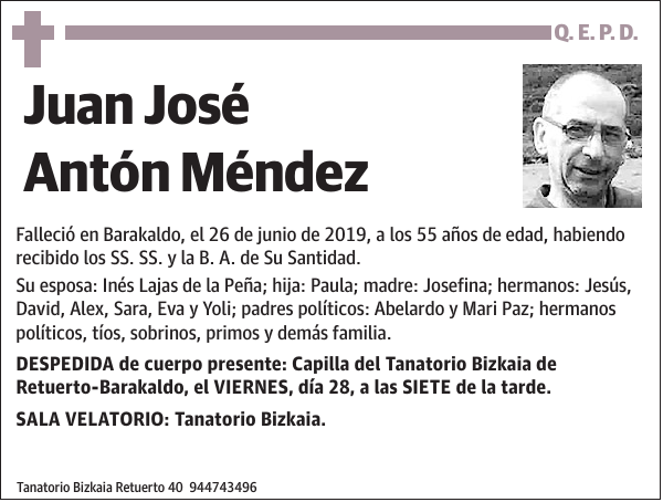 Juan José Antón Méndez