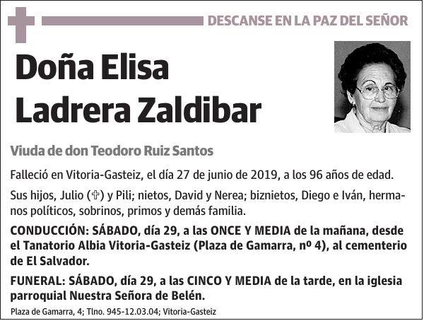 Elisa Ladrera Zaldibar