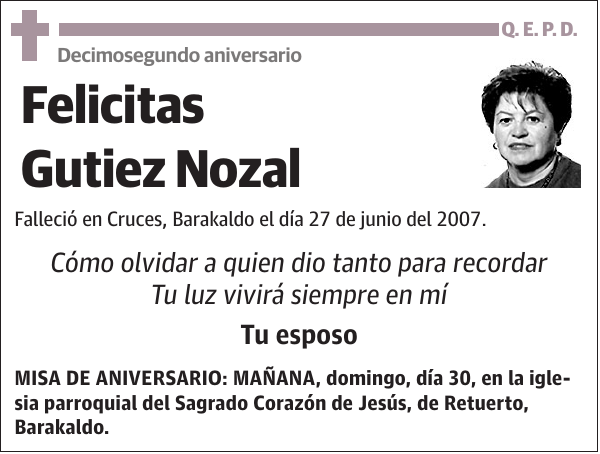 Felicitas Gutiez Nozal