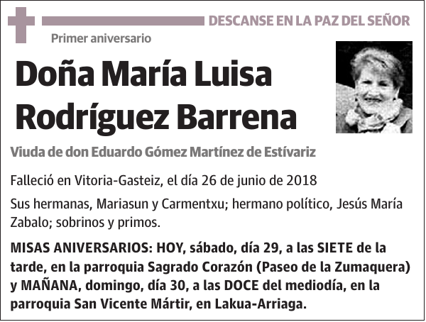 María Luisa Rodríguez Barrena