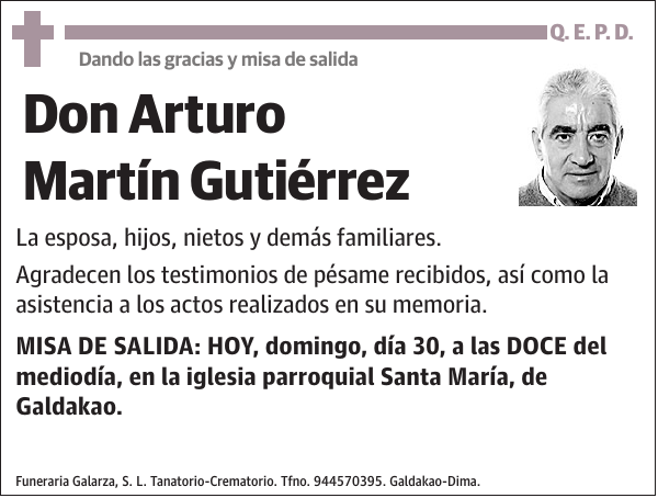 Arturo Martín Gutiérrez