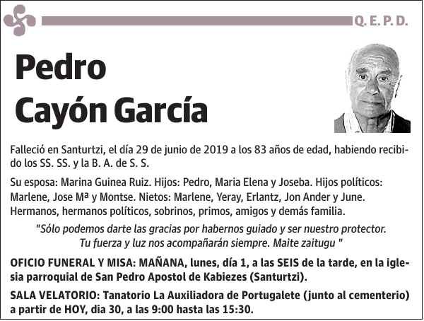 Pedro Cayón García