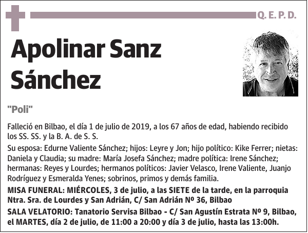 Apolinar Sanz Sánchez