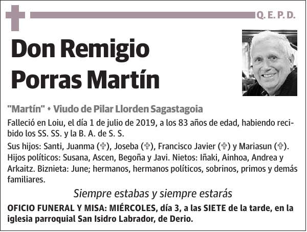 Remigio Porras Martín