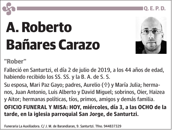 A. Roberto Bañares Carazo