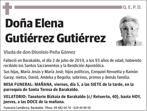 Elena Gutiérrez Gutiérrez