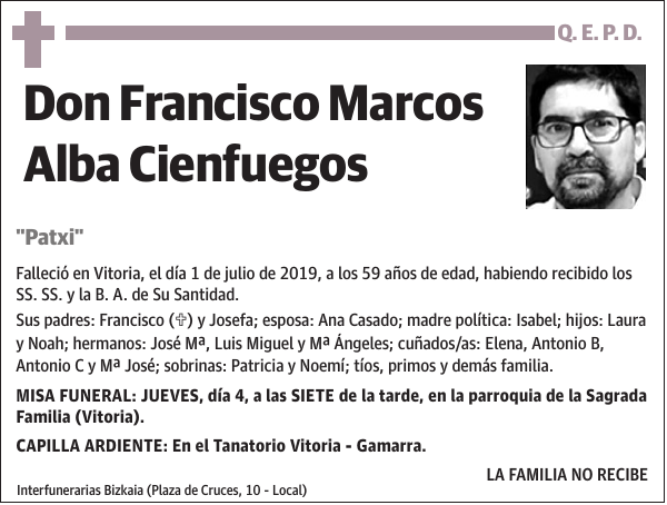 Francisco Marcos Alba Cienfuegos