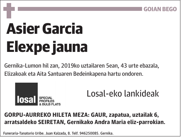 Asier Garcia Elexpe