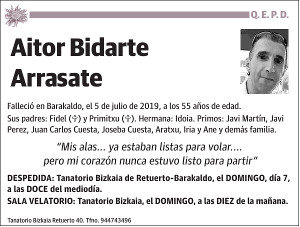 Aitor Bidarte Arrasate